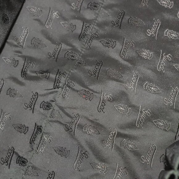 GUCCI GG Crystal Shoulder Bag Coated Canvas Brown Gold - Picture 14 of 16